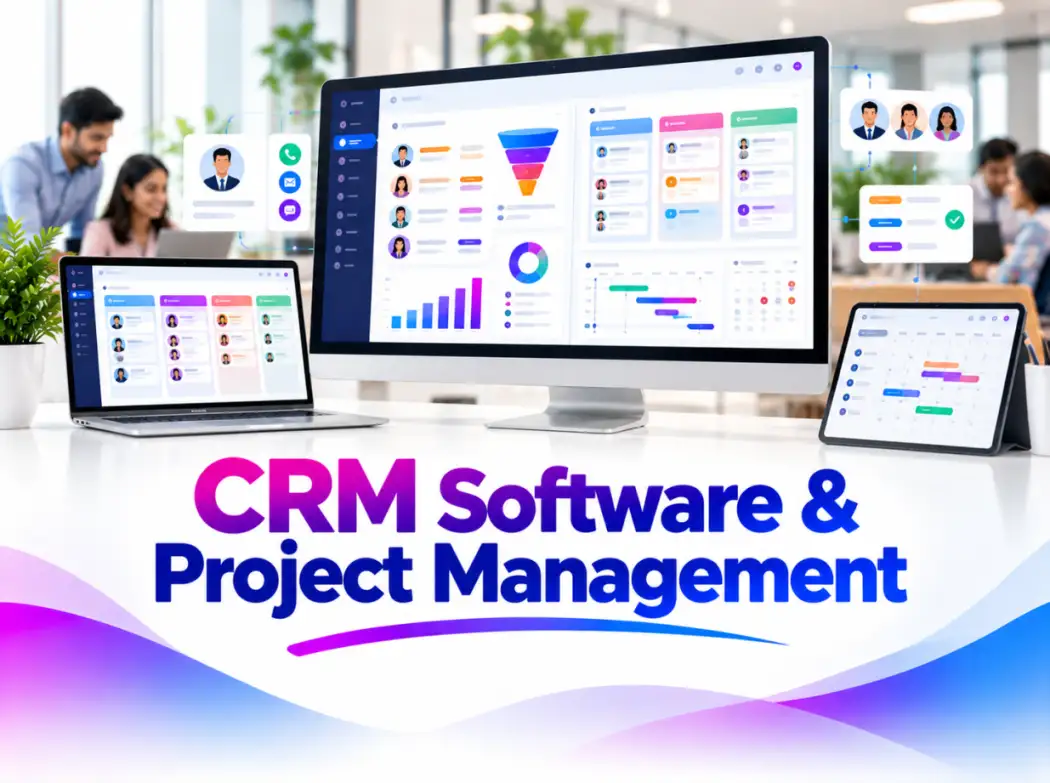 CRM & PROJECT MANAGEMENT SOFTWARE
