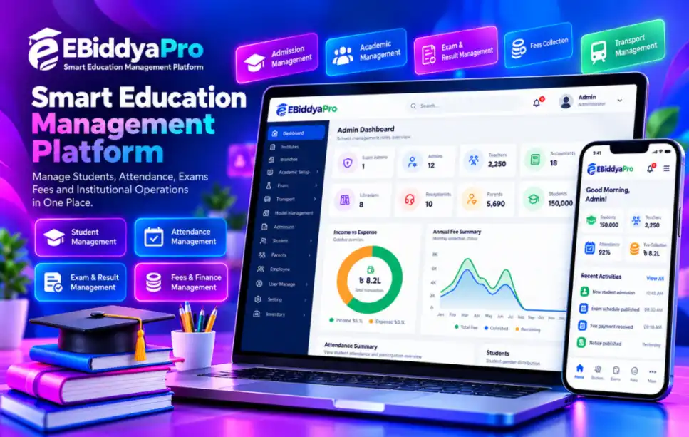 EBiddyaPro – Smart Education Management Platform