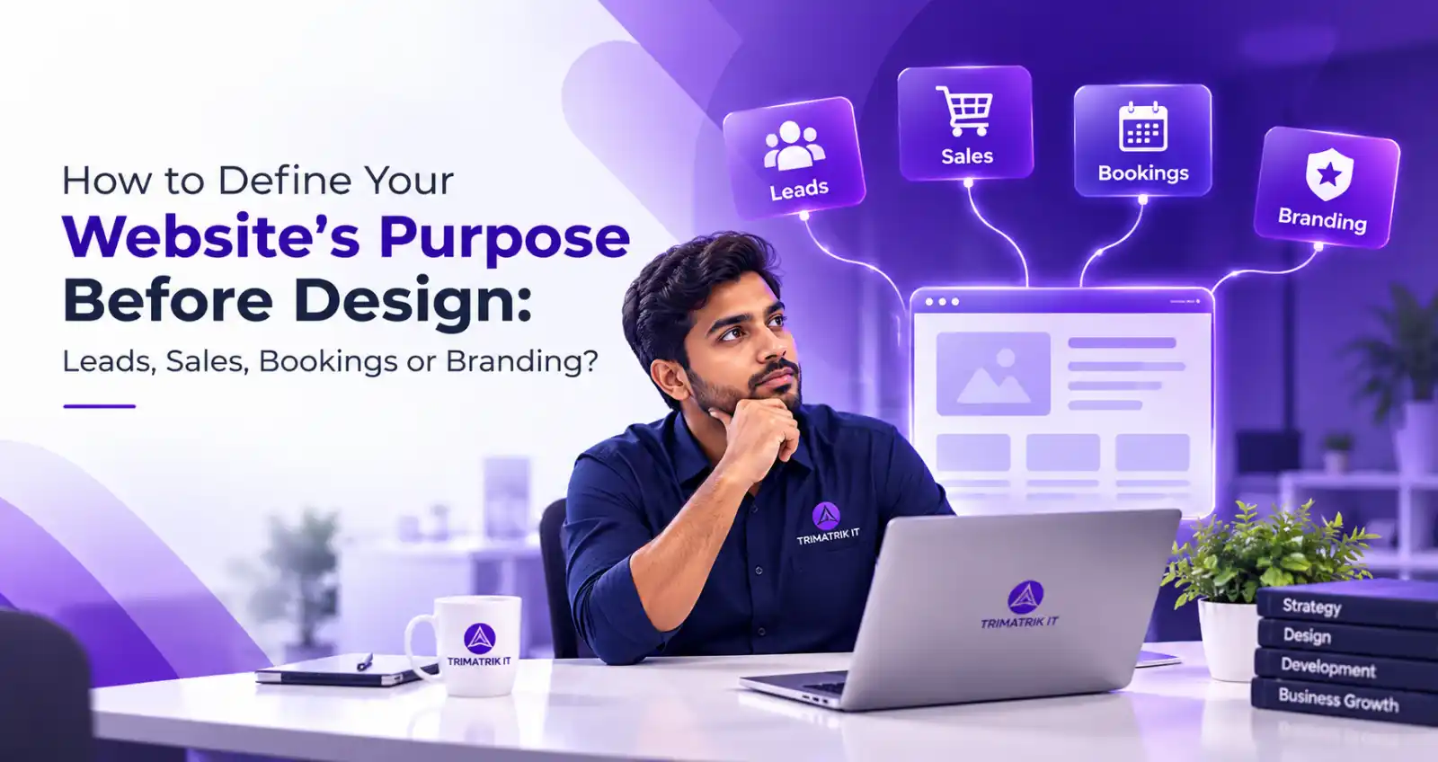 How to Define Your Website’s Purpose Before Design: Leads, Sales, Bookings or Branding?